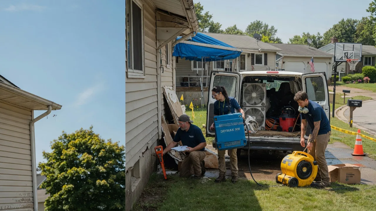 Ceiling Leak Cleanup in Tripoli, WI near me