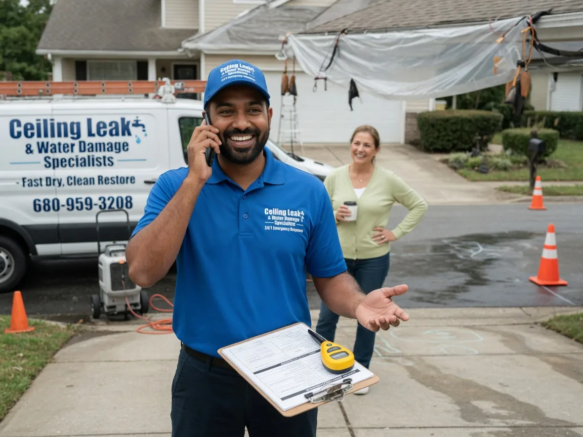 Ceiling Leak Cleanup Tripoli, WI FAQs